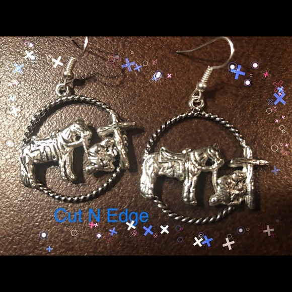 Montana Silversmith Jewelry Praying Cowboy Cross Earrings Poshmark